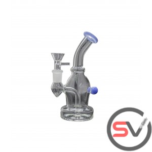 GUMDROP GLASS WATER PIPE 6inch